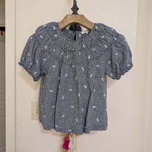 Madewell Pullover Top With Button Closure